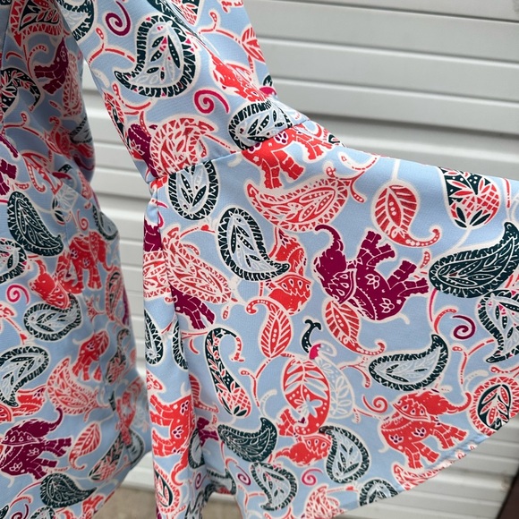 Alter’d State women’s elephant print lined tunic size S - Picture 2 of 12
